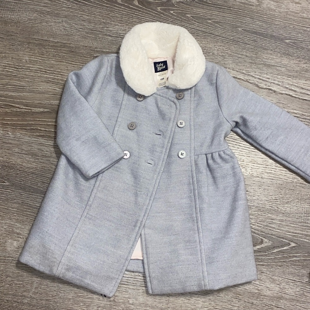 Grey Baby B’gosh peacoat